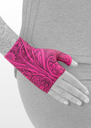 Juzo Soft Gauntlet in the BOHO GROOVY Print Collection