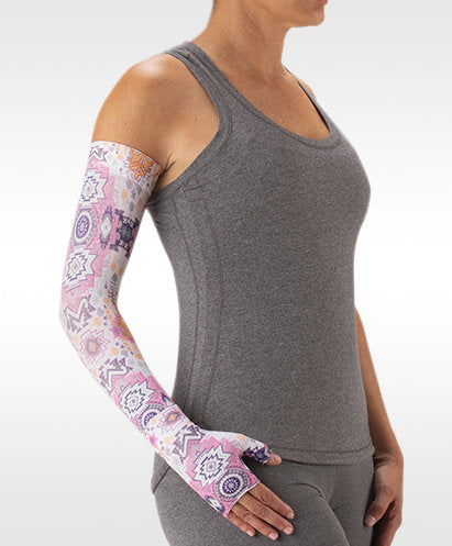 Juzo Soft Arm Sleeve (Print Series-Aztec Spirit) 15-20 mmHg, 20-30 mmHg, and 30-40 mmHg Compression