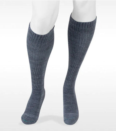 Juzo Power Comfort Knee High 15-20 mmHg Compression Sock Heather Gray 2600ADFF16