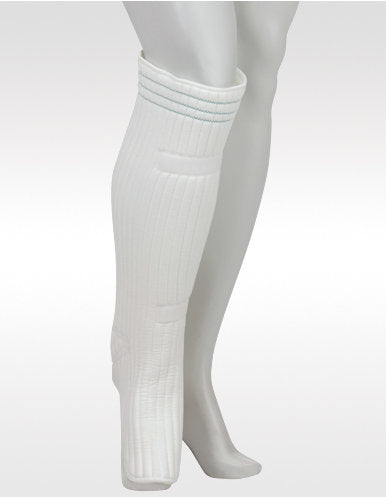 Juzo SoftCompress Lower Leg Padding with Universal Sizing comes in the color White