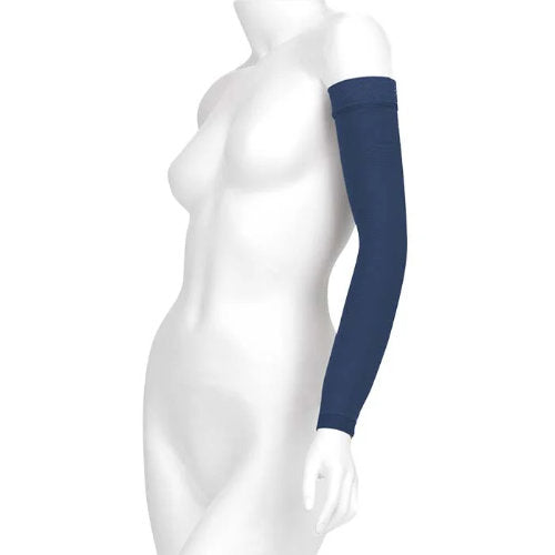 Juzo Soft 2000CG 15-20 mmHg, 2001CG 20-30 mmHg, 2002CG 30-40 mmHg Compression Arm Sleeve in the 2024 Trend Color Soulful Blue