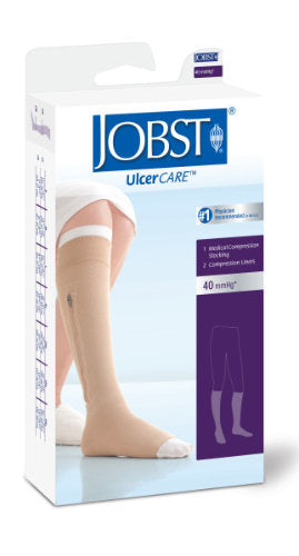 Jobst UlcerCare, 40+ mmHg, Knee High, Zipper | Compression Care Center