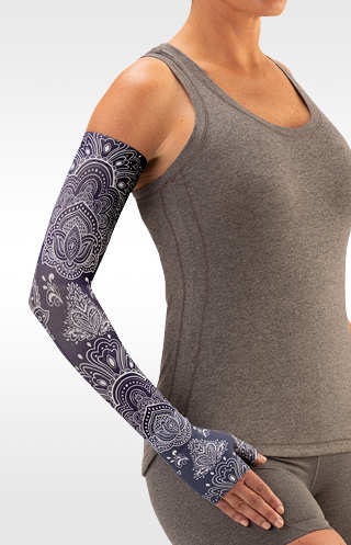 Juzo Soft Arm Sleeve (Print Series) 15-20 mmHg, 20-30 mmHg, and 30-40 mmHg Compression