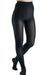 Lady wearing her Sigvaris Soft Opaque Compression Pantyhose 843P in the color Midnight Blue