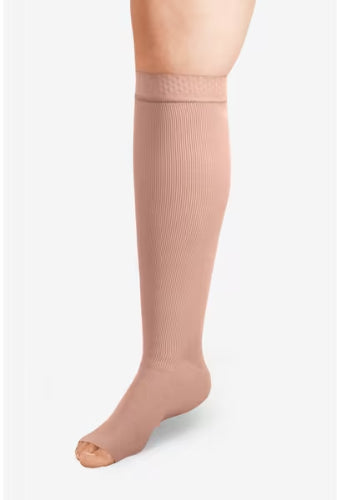 L&R ExoStrong Below Knee, Open Toe, Knit Top, 20-30 mmHg (Single)