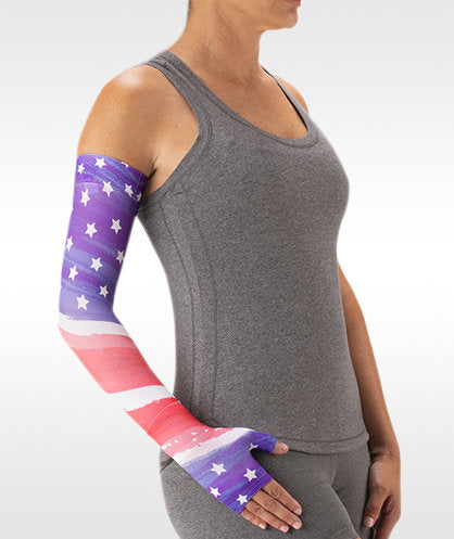 Juzo Soft Arm Sleeve (Print Series-American Modern) 15-20 mmHg, 20-30 mmHg, and 30-40 mmHg Compression