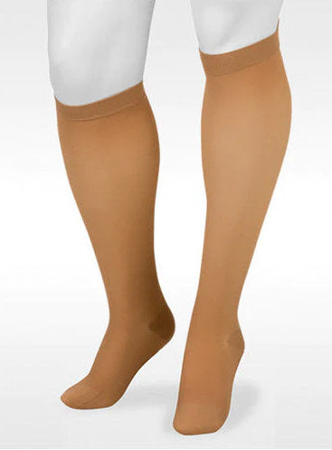 Juzo Basic Knee High Closed Toe 15-20 mmHg Compression Stockings in the Color Beige 4410ADFF14