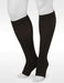 Juzo Basic Knee High Open Toe 20-30 mmHg Compression Stockings in the Color Black 4411AD10
