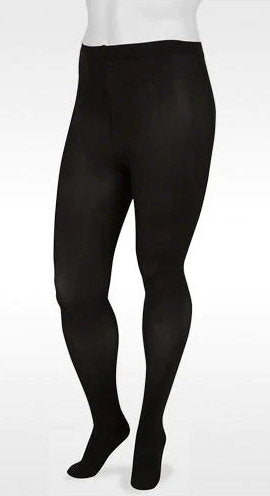 Juzo Basic Pantyhose Closed Toe 20-30 mmHg Compression Stockings in the color Black (4411ATFF10)