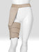 Juzo Compression Wrap Hip Attachment and Thigh Wrap in the Color Beige