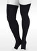 Juzo Dynamic MAX Thigh High 30-40 mmHg Compression Stockings in an Open Toe Color Black