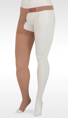 Juzo Dynamic Thigh High with Hip Attachment for the right leg only 3512AGHARI | Color Beige