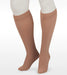 Juzo Dynamic Closed Toe Knee High 20-30 mmHg Compression Stockings with 5 cm Silicone Dot Band in the color Beige