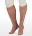 Juzo Dynamic Closed Toe Knee High 30-40 mmHg Compression Stockings with 5 cm Silicone Dot Band in the color Beige