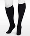 Juzo Dynamic MAX Knee High 30-40 mmHg Compression Stockings in the color Black