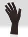 Juzo Expert Flat Knit 20-30 mmHg Compression Glove wit Finger Stubs in the color Black 3021ACFS10