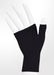 Juzo Soft Seamless Gauntlet with Thumb Stub 30-40 mmHg in the color black 2002AC10
