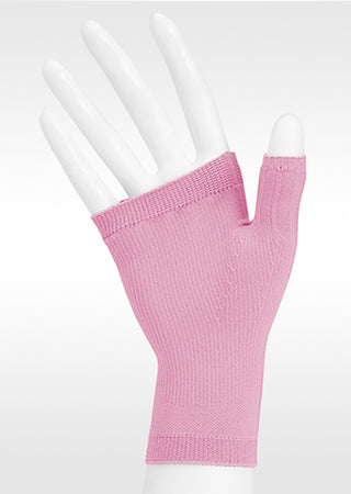 Juzo Gauntlet with thumb, 20-30 mmHg compression in the color pink 2001ACLE43 M