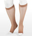 Juzo Naturally Sheer Knee High Open Toe 30-40 mmHg Compression Stockings in the color Beige | Compression Care Center
