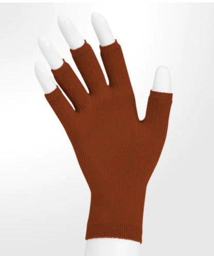 Juzo Soft Seamless Glove with Finger Stubs in the color Chestnut 2001ACFSLE23 M