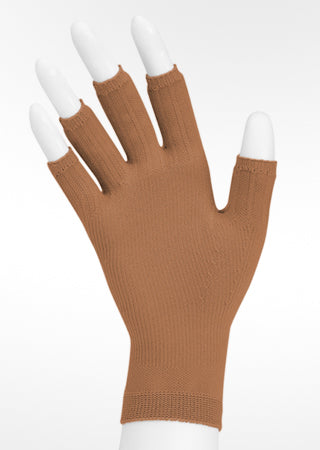 Juzo Soft Seamless Glove with Finger Stubs in the color Cinnamon 2001ACFSLE57 M