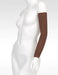 Display showcasing the Juzo Soft Arm Sleeve with Silicone Dot Band in the color Chestnut 2001CGRSB23
