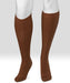 Juzo Soft 20-30 mmHg Compression Stockings with a Silicone Dot Band in the color Mocha