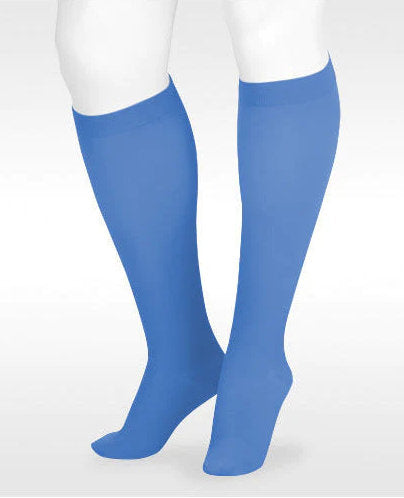 Juzo Dynamic 3511ADFF00 20-30 mmHg Knee High Closed Toe Compression Socks | Trend Color Topaz