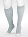 Juzo Soft Open Toe Knee High 15-20 mmHg Compression Stockings in the Trend Color Moonstone