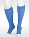 Juzo Soft Open Toe Knee High 30-40 mmHg Compression Stockings in the Trend Color Topaz