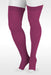 Juzo Soft Trend Colors Collection | 15-20 mmHg Thigh High Open Toe | Color Agate