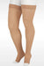 Juzo Soft Open Toe Thigh High Compression Stockings | 20-30 mmHg | Free Shipping a CompressionCareCenter.com | Color Beige