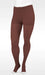 Woman wearing her Juzo Soft 2081AT Open Toe Maternity Pantyhose in the color Mocha