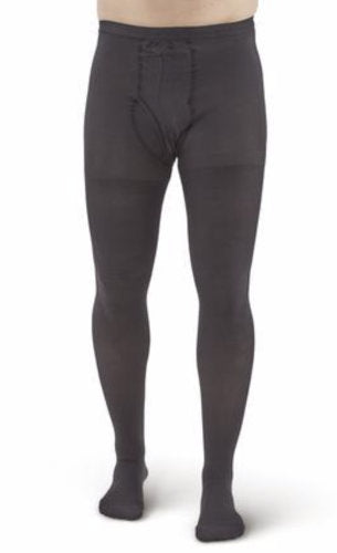 Juzo Soft Pantyhose with Fly Opening for Men | 30-40 mmHg Color Black