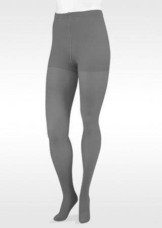 Juzo Naturally Sheer Closed Toe Waist High Compression Stockings 30-40 mmHg (2101ATFF00) in the TREND COLOR GLAM GRAY