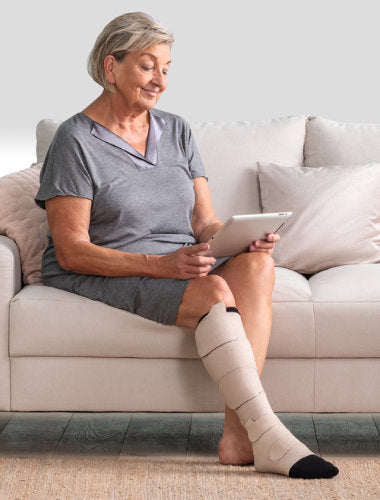 Velcor Compression Juzo Velcro Compression Foot Wrap for Lymphedema | Free Shipping ...