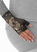 Juzo Soft Gauntlet with Thumb Stub in the MOD MOONLIGHT Print