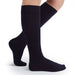 Lady wearing her Mediven Angio 15-20 mmHg Compression Socks in the color Black