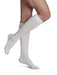 Sigvaris 232C Cotton for Women Closed Toe Knee High Compression Stockings Color White