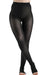 Woman wearing Sigvaris 842PO Soft Opaque Medical Compression Pantyhose in the color Black
