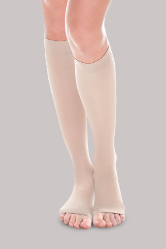 Compression Long Toe Open Toe Compression Stockings – Compression Care Center