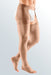 Man wearing his Mediven Plus Thigh High Right Leg with Waist Attachment | 20-30 mmHg Color Beige