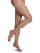 Sigvaris Fashionable Sheer 120N Closed Toe Thigh High Compression Stockings, 15-20 mmHg Color Taupe