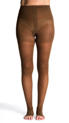 Sigvaris 781PO Sheer Compression Pantyhose in the color Mocha