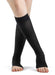 971CO Sigvaris Dynaven Opaque Open Toe Knee High 15-20 mmHg Compression Stockings Color Black