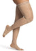 981NO Sigvaris Dynaven Sheer Women's Open Toe Thigh High Compression Stockings Color Beige