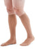 Medi Duomed Patriot Ribbed Compression Knee High Socks in the color Tan