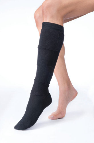 circaid juxtafit Essentials Upper Leg w Knee Compression Wrap (Right),  Small-Long 