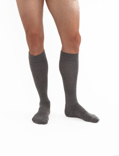 Jobst ActiveWear, 20-30 mmHg, Knee High, Closed Toe | Gray Jobst Active Stockings | Compression Care Center 