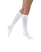 Jobst ActiveWear, 15-20 mmHg, Knee High, Closed Toe | White Closed Toe Stocking | Compression Care Center 